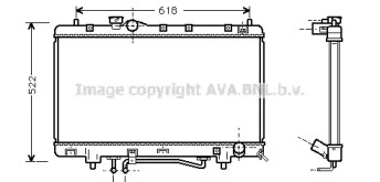 Теплообменник AVA QUALITY COOLING TO2242