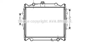 Теплообменник AVA QUALITY COOLING TO2248