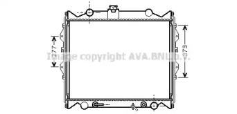 Теплообменник AVA QUALITY COOLING TO2249