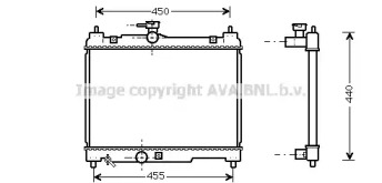 Теплообменник AVA QUALITY COOLING TO2251