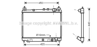 Теплообменник AVA QUALITY COOLING TO2258