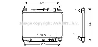 Теплообменник AVA QUALITY COOLING TO2259