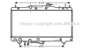 Теплообменник AVA QUALITY COOLING TO2260