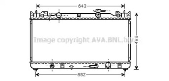 Теплообменник AVA QUALITY COOLING TO2282