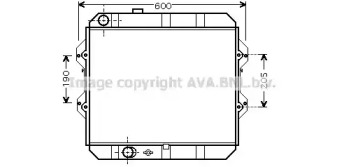 Теплообменник AVA QUALITY COOLING TO2292