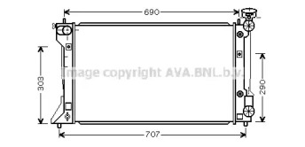 Теплообменник AVA QUALITY COOLING TO2293