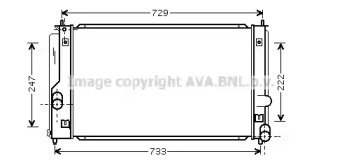 Теплообменник AVA QUALITY COOLING TO2295