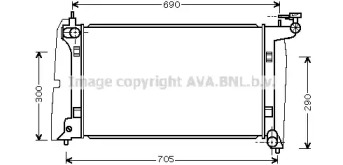 Теплообменник AVA QUALITY COOLING TO2302