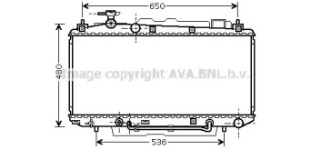 Теплообменник AVA QUALITY COOLING TO2306