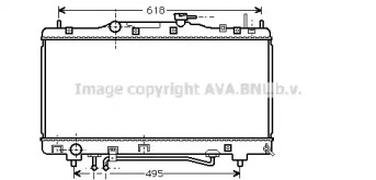 Теплообменник AVA QUALITY COOLING TO2308