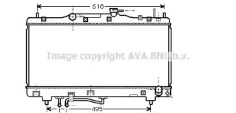 Теплообменник AVA QUALITY COOLING TO2316