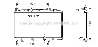 Теплообменник AVA QUALITY COOLING TO2318