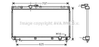 Теплообменник AVA QUALITY COOLING TO2321