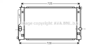 Теплообменник AVA QUALITY COOLING TO2334