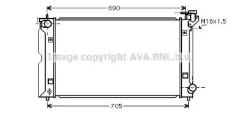 Теплообменник AVA QUALITY COOLING TO2351