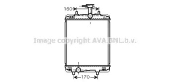 Теплообменник AVA QUALITY COOLING TO2363