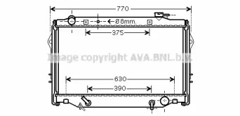 Теплообменник AVA QUALITY COOLING TO2376