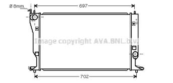 Теплообменник AVA QUALITY COOLING TO2398