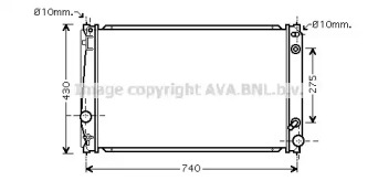 Теплообменник AVA QUALITY COOLING TO2420