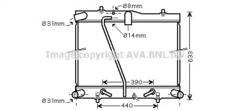 Теплообменник AVA QUALITY COOLING TO2434