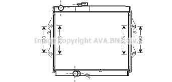 Теплообменник AVA QUALITY COOLING TO2492