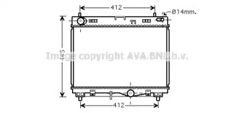 Теплообменник AVA QUALITY COOLING TO2500