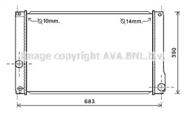 Теплообменник AVA QUALITY COOLING TO2608