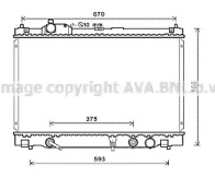 Теплообменник AVA QUALITY COOLING TO2676