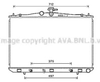 Теплообменник AVA QUALITY COOLING TO2689