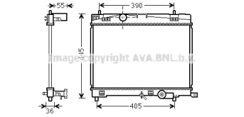 Теплообменник AVA QUALITY COOLING TO2716