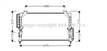 Конденсатор AVA QUALITY COOLING TO5191