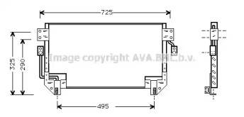 Конденсатор AVA QUALITY COOLING TO5195