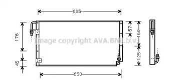 Конденсатор, кондиционер AVA QUALITY COOLING TO5211