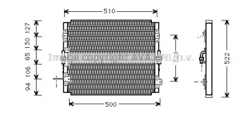 Конденсатор AVA QUALITY COOLING TO5244