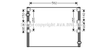 Конденсатор AVA QUALITY COOLING TO5278