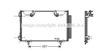 Конденсатор AVA QUALITY COOLING TO5327D