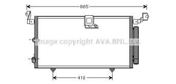 Конденсатор AVA QUALITY COOLING TO5384D