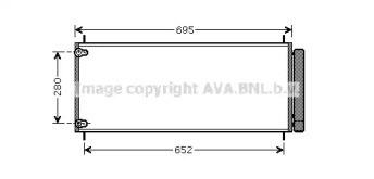 Конденсатор AVA QUALITY COOLING TO5406D