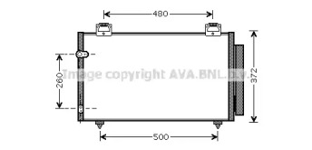 Конденсатор AVA QUALITY COOLING TO5411D