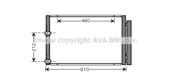 Конденсатор AVA QUALITY COOLING TO5429D