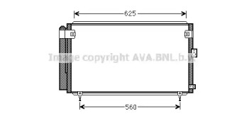 Конденсатор AVA QUALITY COOLING TO5558D