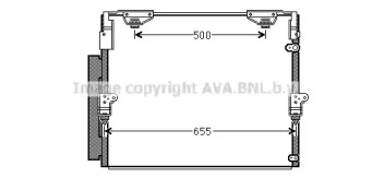 Конденсатор AVA QUALITY COOLING TO5560D