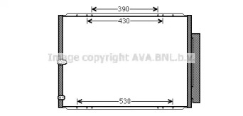 Конденсатор AVA QUALITY COOLING TO5568D