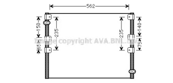 Конденсатор AVA QUALITY COOLING TO5605