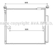 Конденсатор AVA QUALITY COOLING TO5677D