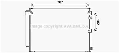 Конденсатор AVA QUALITY COOLING TO5731D