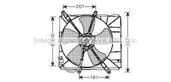 Вентилятор AVA QUALITY COOLING TO7504