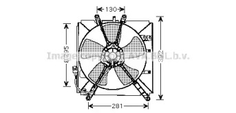 Вентилятор AVA QUALITY COOLING TO7512