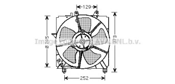 Вентилятор AVA QUALITY COOLING TO7518