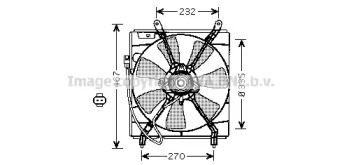 Вентилятор AVA QUALITY COOLING TO7536